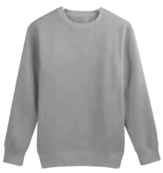 Buzo Cuello Redondo Gris sublimaba