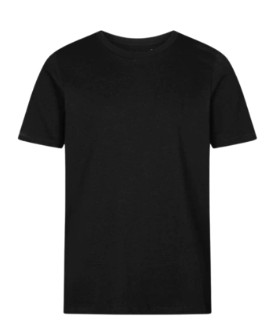 Remeras Color Negras Niños