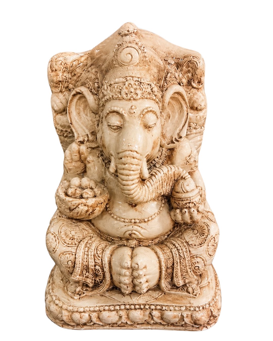 estatua decorativa elefante buda